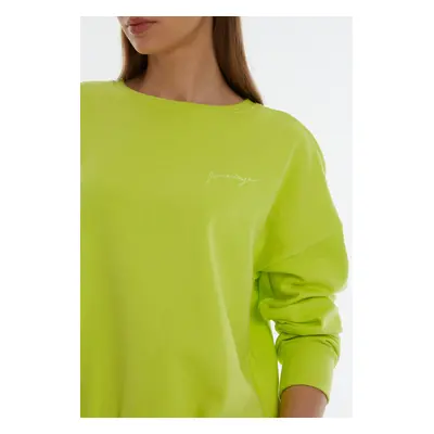 Monnari Mikiny Neon Free-Form Sweatshirt Multi Green