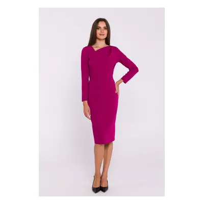 Stylove Šaty S376 Plum