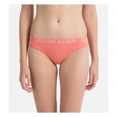 Tanga QD3636E - Calvin Klein oranžová