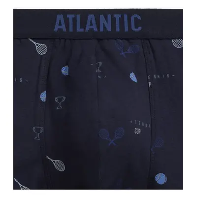 Pánské boxerky Atlantic 3MH-050 A'3 S-2XL tmavě modrá