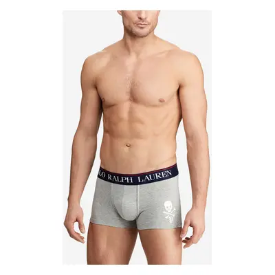 Boxerky 714753009001 šedá - Ralph Lauren šedá