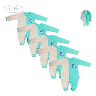 Raj-Pol 5Pack Romper Sketch Finek PEK-PAJ001 Multicolour