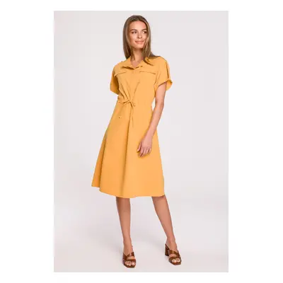 Stylove Šaty S298 Yellow