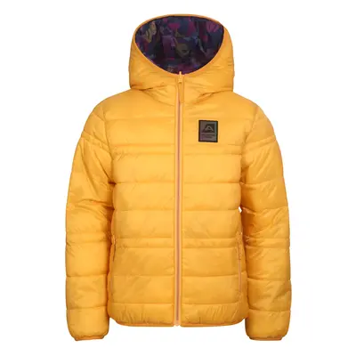 Dětská oboustranná bunda hi-therm ALPINE PRO MICHRO banana varianta pb 140-146