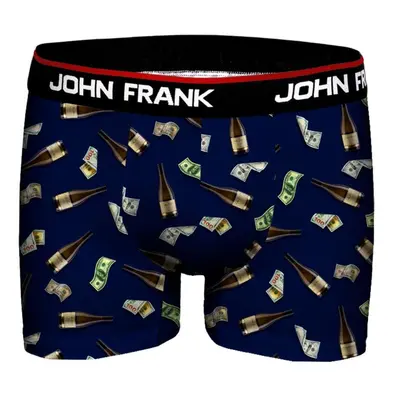 Pánské boxerky John Frank JFBD351 Blu