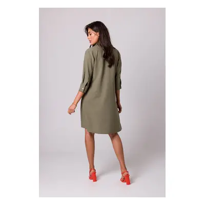 BeWear Šaty B257 Olive