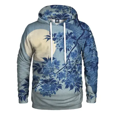 Aloha From Deer Full Moon Hoodie H-K AFD1023 Modrá