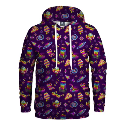 Aloha From Deer Pixel Perfect Hoodie H-K AFD345 Purple