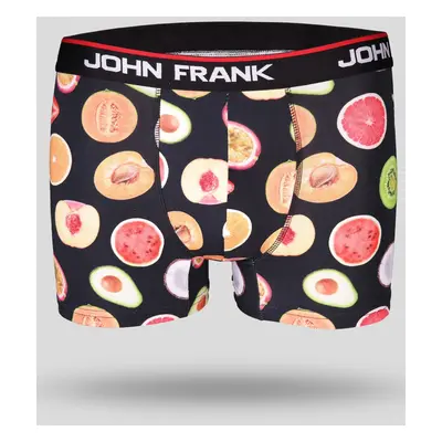 Pánské boxerky John Frank JFB129 černá