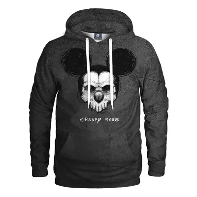 Aloha From Deer Creepy Mouse Hoodie H-K AFD1100 Grey