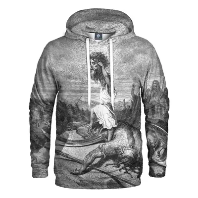 Aloha From Deer Dore Series - David & Goliath Hoodie H-K AFD491 Grey