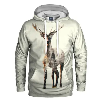 Aloha From Deer Lonely Red Deer Mikina s kapucí H-K AFD1052 Beige