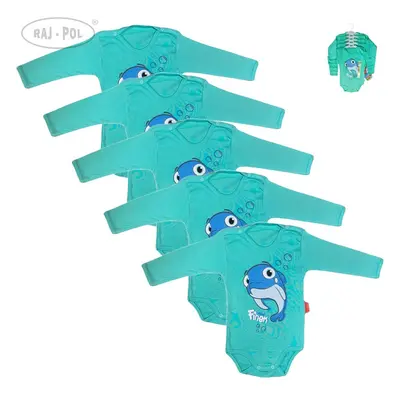 Raj-Pol 5Pack Baby Body Sketch Finek PEK-BOD001 Multicolour