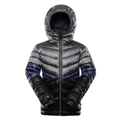 Dětská hi-therm bunda ALPINE PRO ROGO frost gray 128-134