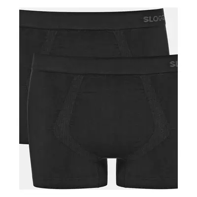 Pánské boxerky SLOOGI MEN GO SMOOTH SHORT 2P 0004 černá