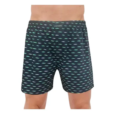 Pánské boxerky Cornette Comfort 002/301 S-2XL tmavě modrá