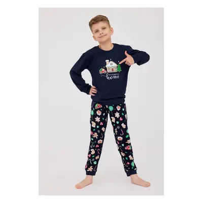 Chlapecké pyžamo BOY YOUNG DR 966/157 HOME GRANÁT