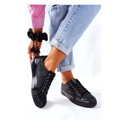 Women's Sneakers On A Platform BIG STAR II274345 Black