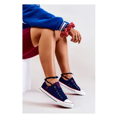 Women's Sneakers BIG STAR JJ274121 Navy 37