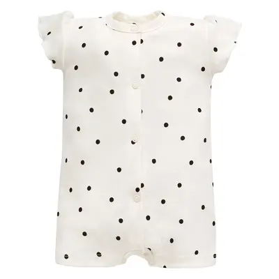 Pinokio Romper s knoflíky Tres Bien 1-02-2401-23 Ecru