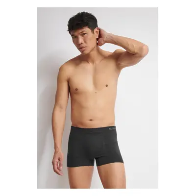 Pánské boxerky SLOOGI MEN GO SMOOTH SHORT C2P M014 ČERNÁ-GRAFITOVÁ