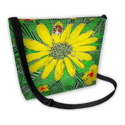 Bertoni Plátěná taška Samba Mirage Green/Yellow