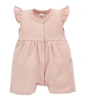 Pinokio Summer Mood Buttoned Romper Pink