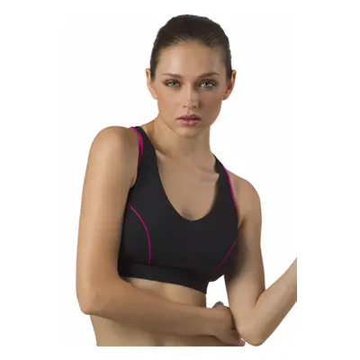 Sportovní podprsenka Maríemeili Crop Top černá