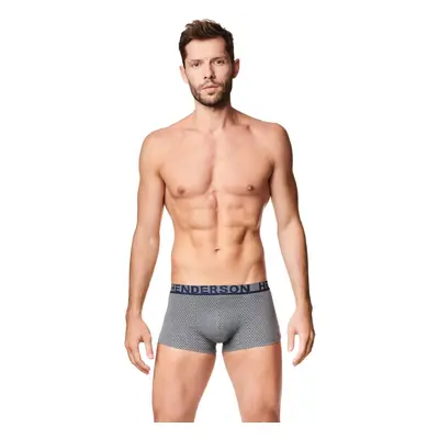 Pánské boxerky 39332 Maze grey - HENDERSON šedá