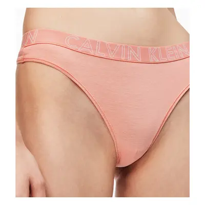 Tanga QD3636E-CHM meruňková - Calvin Klein meruňková