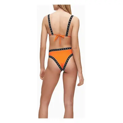 Vrchní díl plavek KW0KW00887-SCA oranžová - Calvin Klein oranžová