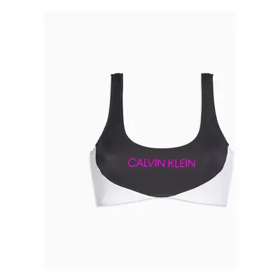 Vrchní díl plavek KW0KW00898-BEH černobílá - Calvin Klein černá-bílá