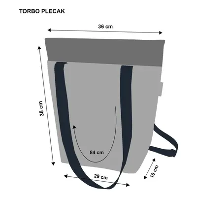 Bertoni Batoh/taška 2v1 Fructa Yellow/Multicolour