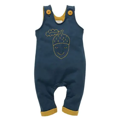 Dupačky Pinokio Secret Forest Dungarees Navy Blue