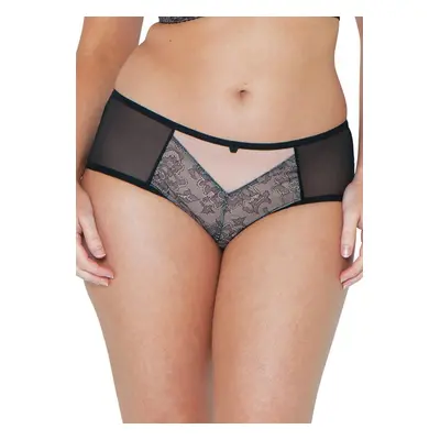 Dámské kalhotky Curvy Kate CK100220201W18 černo/růžová