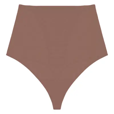 Dámské stahovací kalhotky Triumph Shape Smart Highwaist String - BROWN - hnědé 6901 - TRIUMPH BR