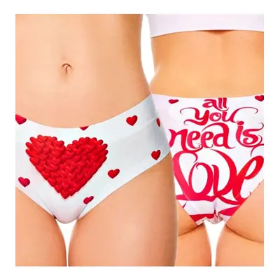 Dámské kalhotky Meméme LOVE ROMANTIC Hi-briefs Dle obrázku