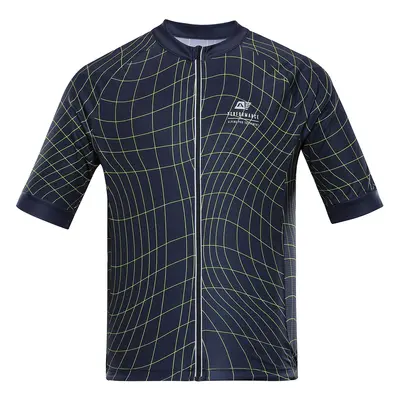 Pánský cyklistický dres ALPINE PRO SAGEN mood indigo varianta pa S