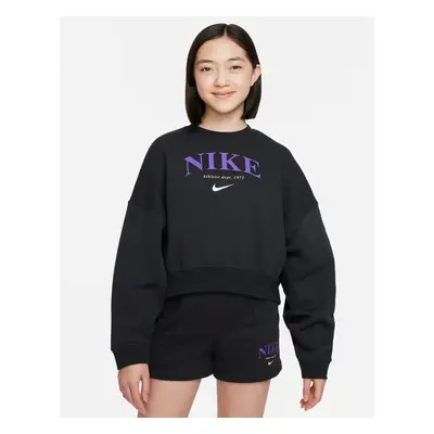 Dětské sportovní oblečení Trend FLC Crew Jr DV2563-045 - Nike