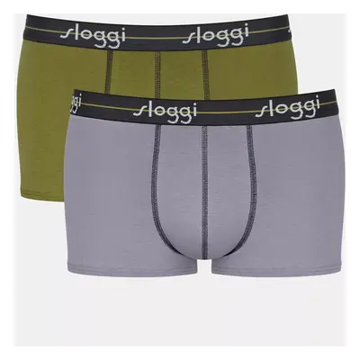 Pánské boxerky Start Hipster C2P box - GRAY - šedé M029 - SLOGGI GRAY