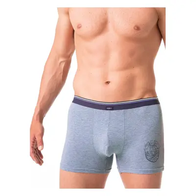 Pánské boxerky Key MXH 776 A24 M-2XL modrá