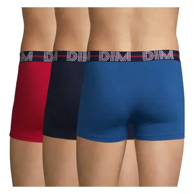 Pánské boxerky 3 ks DIM POWERFUL BOXERS 3x - DIM - červená