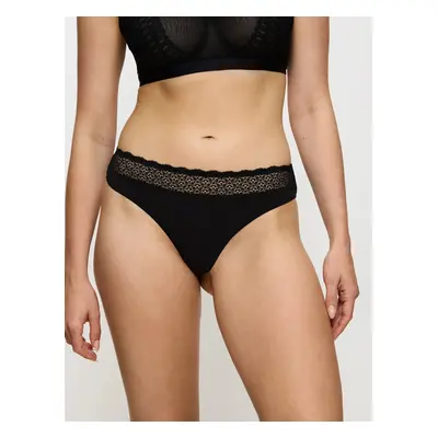 Dámská tanga Feel of Modal String - BLACK - černé 0004 - TRIUMPH BLACK