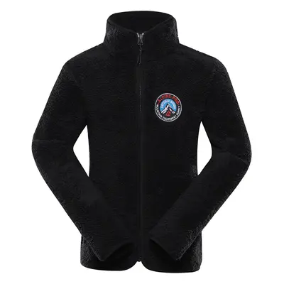 Dětská mikina supratherm ALPINE PRO FERADO black 140-146