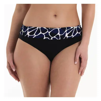 Style Chiara Bottom kalhotky 8438-0 schwarz/pool blue - Anita Classix 465 schwarz/pool blue