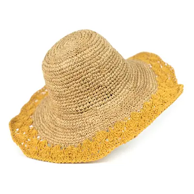 Dámský klobouk Art Of Polo Hat cz21156-3 Beige/Mustard