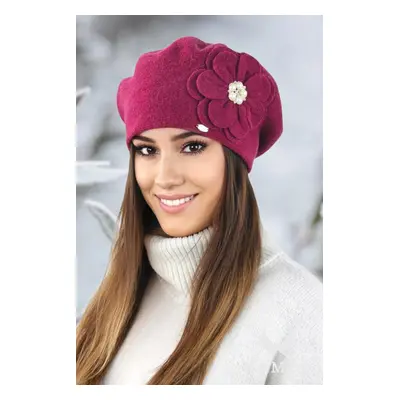 Kamea Beret K.23.023.30 Fuchsie