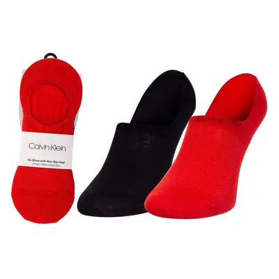 Ponožky Calvin Klein 2Pack 100001919 Black/Red