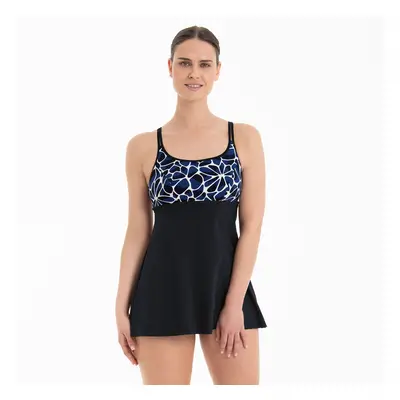 Style Jena Top Care-tankini-horní díl 6571-1 schwarz/pool blue - Anita Care 465 schwarz/pool blu