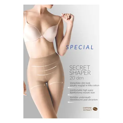 Dámské tvarující punčochové kalhoty SECRET SHAPER 20 béžová